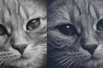 Engraved Photo Sketch Effect